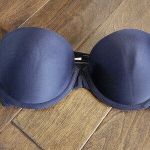 Victoria's Secret Black Strapless Bra 34C